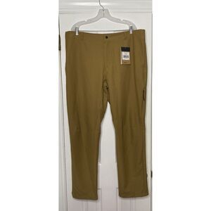 The North Face Mens Solo Pants Utility Brown Nylon‎ Stretch Size 40 UPF 40+